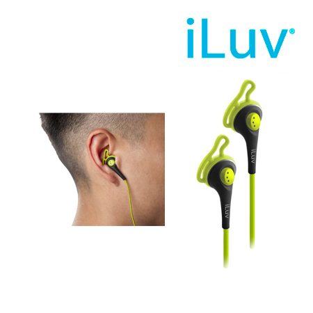 AUDIFONO C/MICROF. ILUV FITACTIVE SPORTS GREEN (PN IEP416GRN)